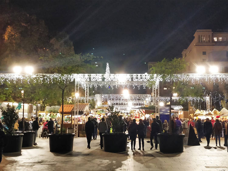 Santa Llúcia Christmas market 