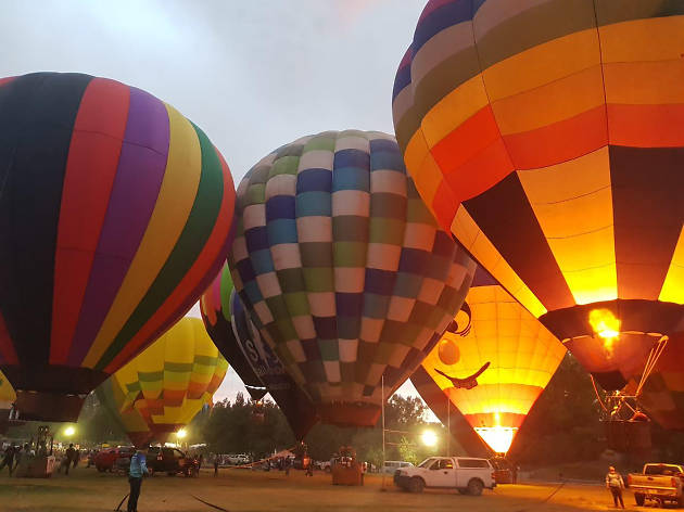 Run Air Fest CDMX 2019 Globos aerostáticos en el Bosque de Chapultepec