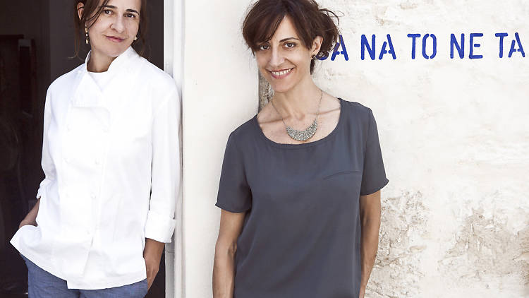 Les germanes Solivellas a Ca Na Toneta 
