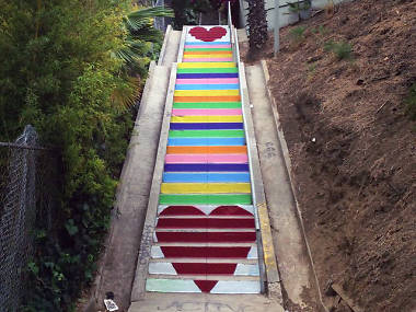 Hike the Silver Lake stairs Hike the Silver Lake stairs