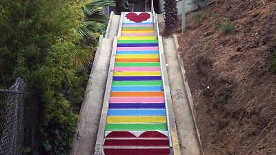 Hike the Silver Lake stairs Hike the Silver Lake stairs