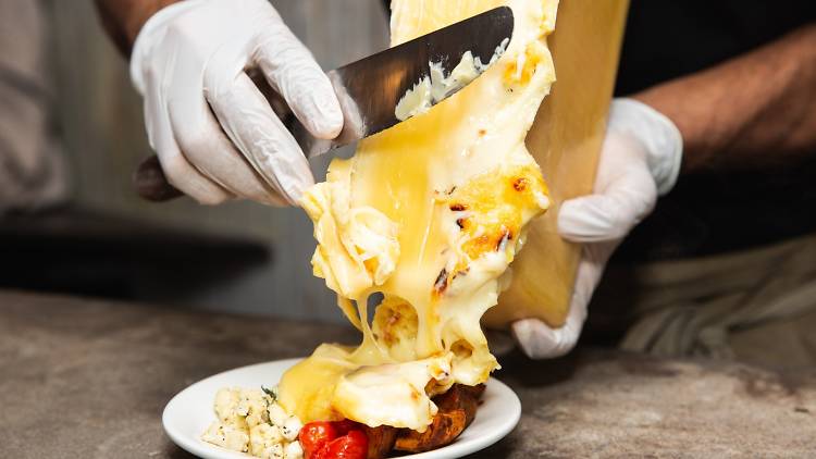 Raclette Cheese Pop-up