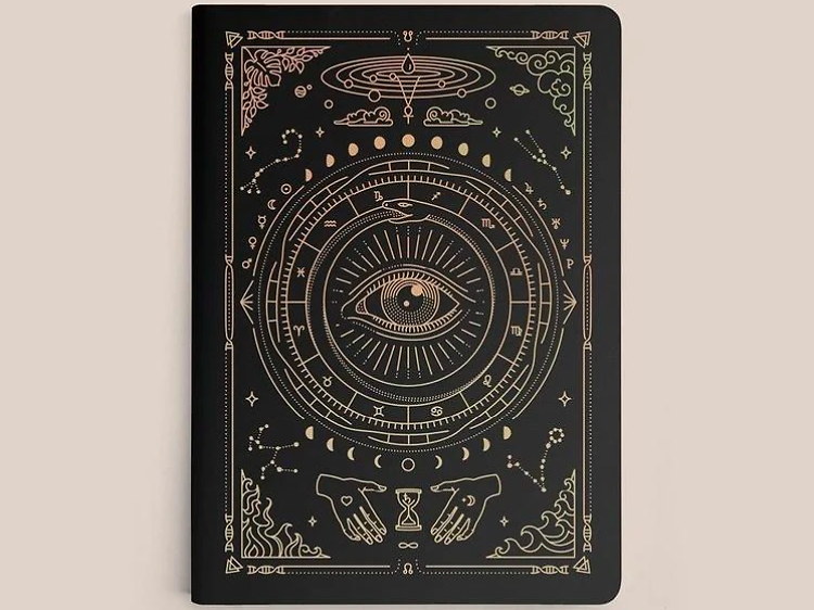 Man & Mage Magic of I notebook ($28)