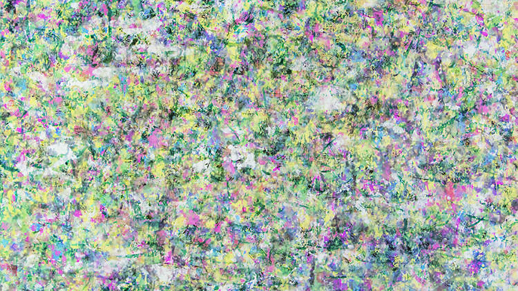 Terence Teo_Glorious Rays_ink on rice paper_