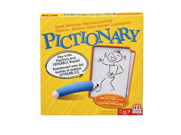 pictionary jogos em família