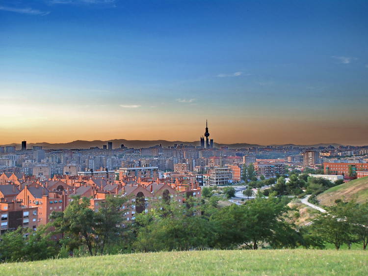 Admirar el skyline de Madrid