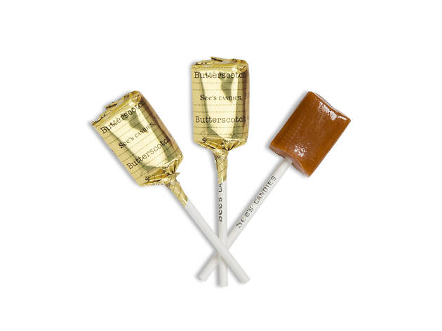 Butterscotch lollypops Butterscotch lollypops