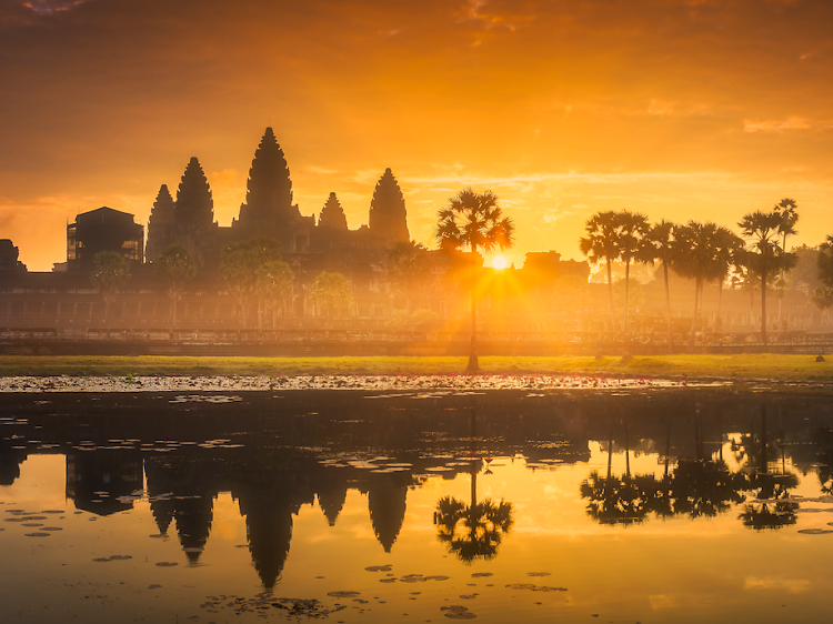 Sunrise at Angkor Wat 