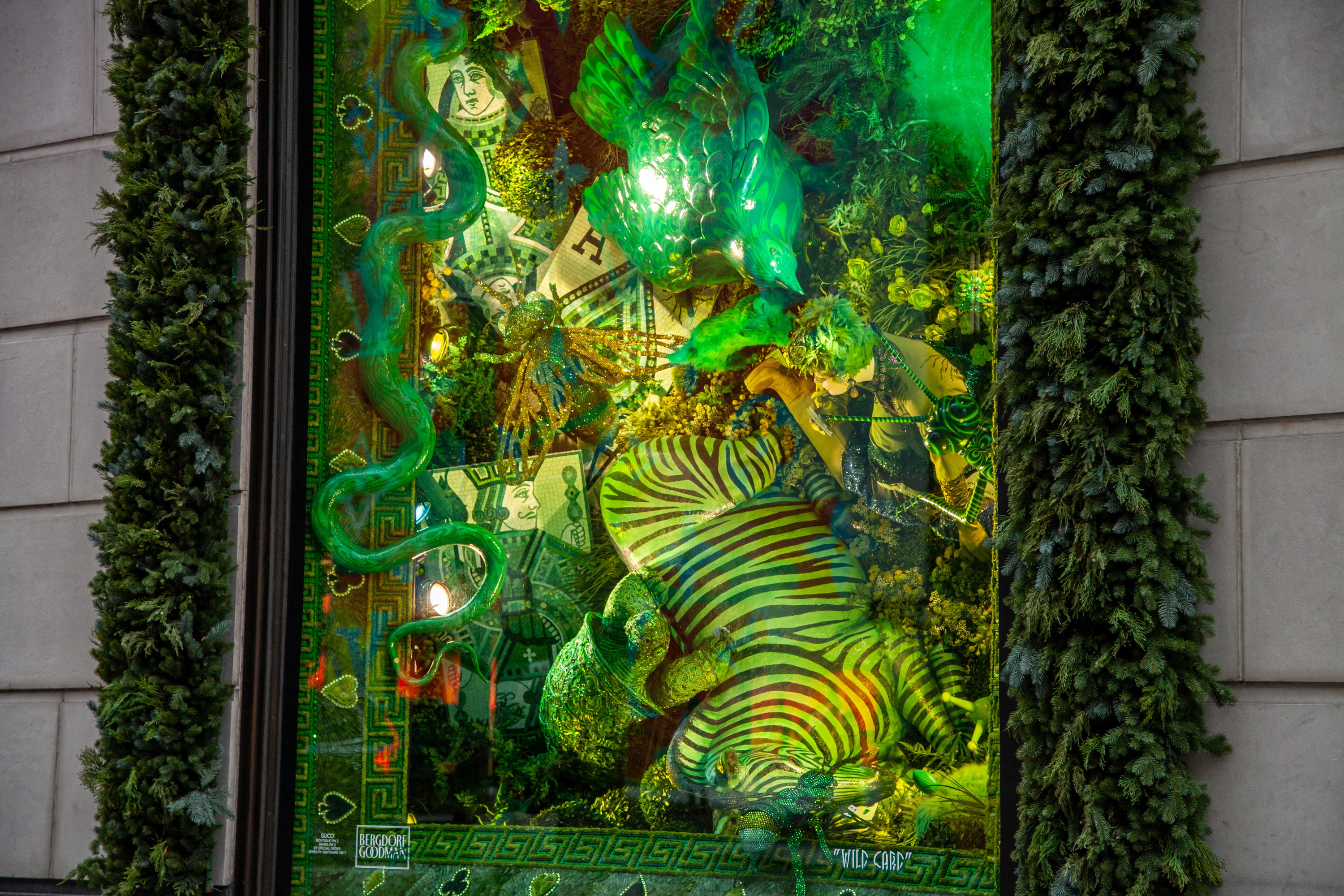 Bergdorf Goodman's Wild Holiday Window Displays