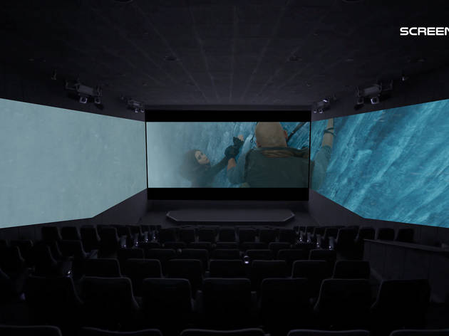Sala ScreenX d'Ocine Màgic Badalona Sala ScreenX d'Ocine Màgic Badalona