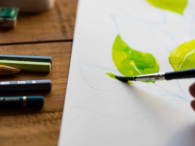 pintura aulas de pintura