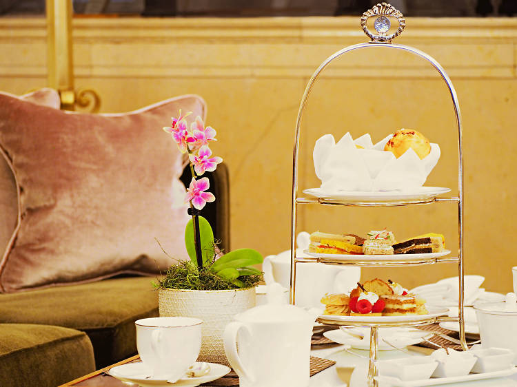 Feel like “royal-tea” at the Ritz-Carlton