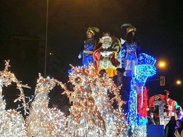 Cabalgata de Reyes Magos 2020 en Villa de Vallecas