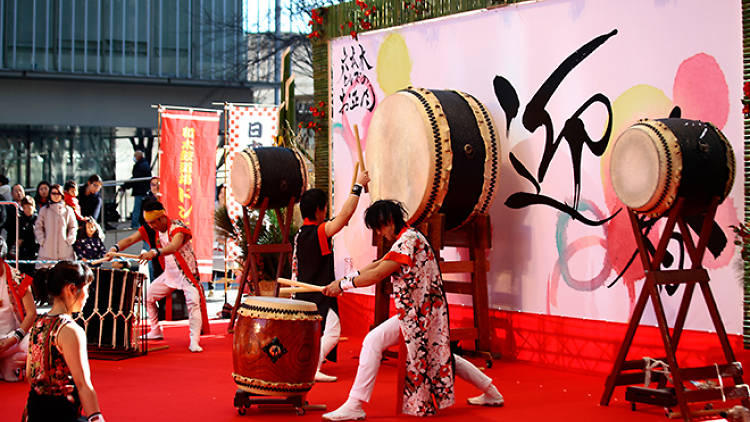 Roppongi Hills New Year's