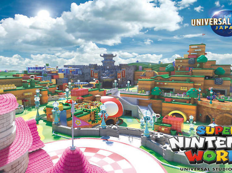 super nintendo world to open at universal studios japan in osaka／大阪のユニバーサル スタジオ ジャパンに、スーパーニンテンドーワールドがオープン予定