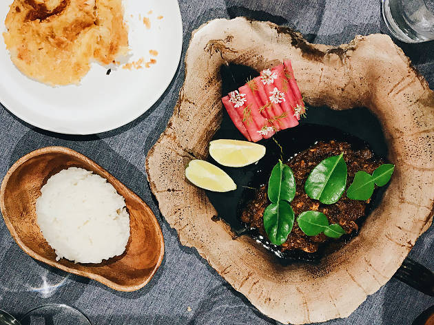 Inda pop up Los Angeles LA indonesian