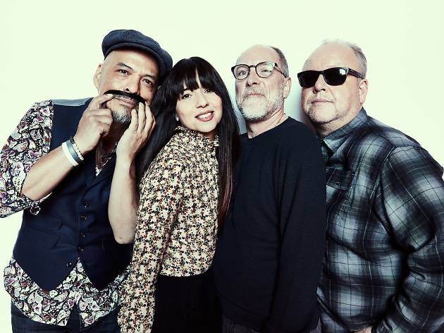 The Pixies on stage in Croatia