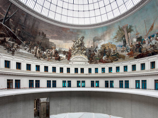 La bourse de commerce de Paris.Collection Pinault, Paris. La bourse de commerce de Paris.Collection Pinault, Paris.
