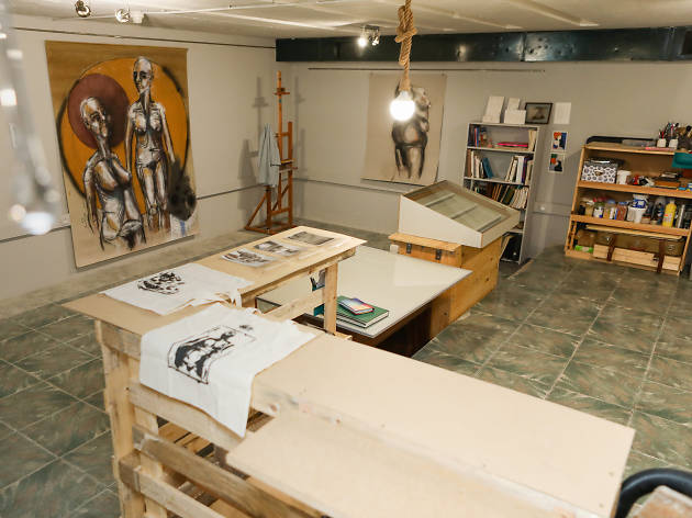 Oficina Cobalto O novo espaço quer receber oficinas mensais de pintura, escultura, modelagem, cerâmica e encadernação