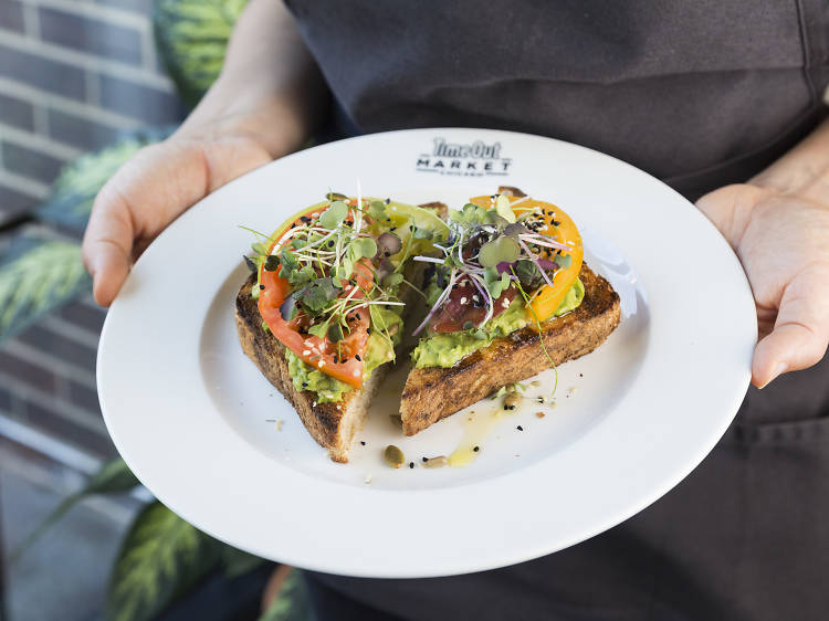 Avocado toast at FARE