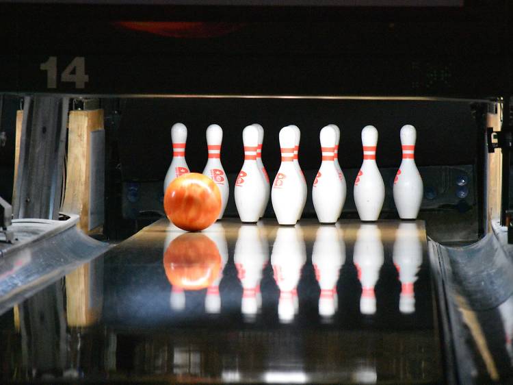 Pick up spares at Diversey River Bowl