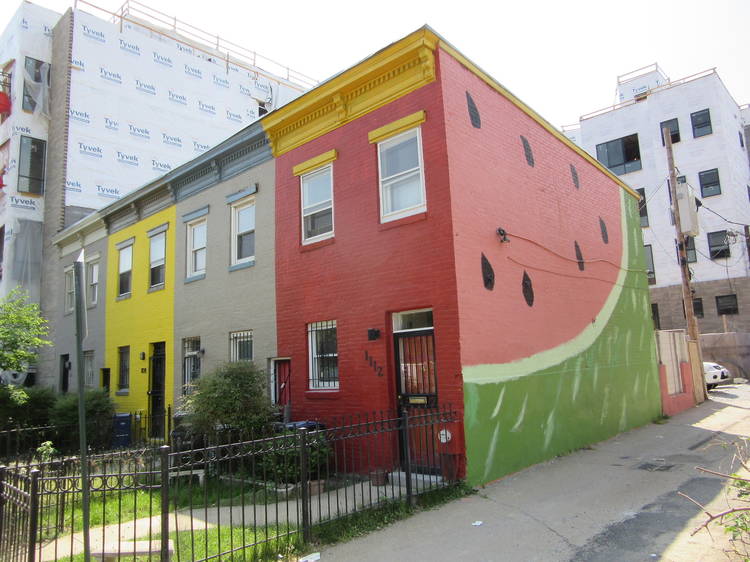 Watermelon house