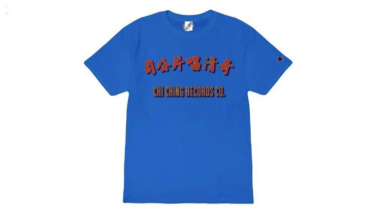 CHI CHING RECORDS  奇清唱片公司 Tシャツ 漢字tシャツ