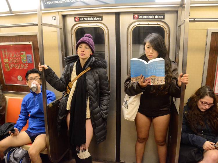The No Pants Subway Ride returns to NYC this weekend