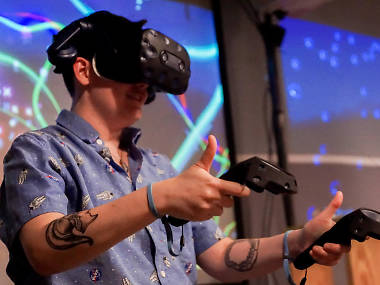 Enter a virtual world at Redline VR Enter a virtual world at Redline VR