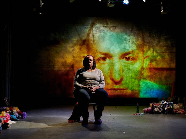 Dael Orlandersmith in ’Until the Flood’ Dael Orlandersmith in ’Until the Flood’