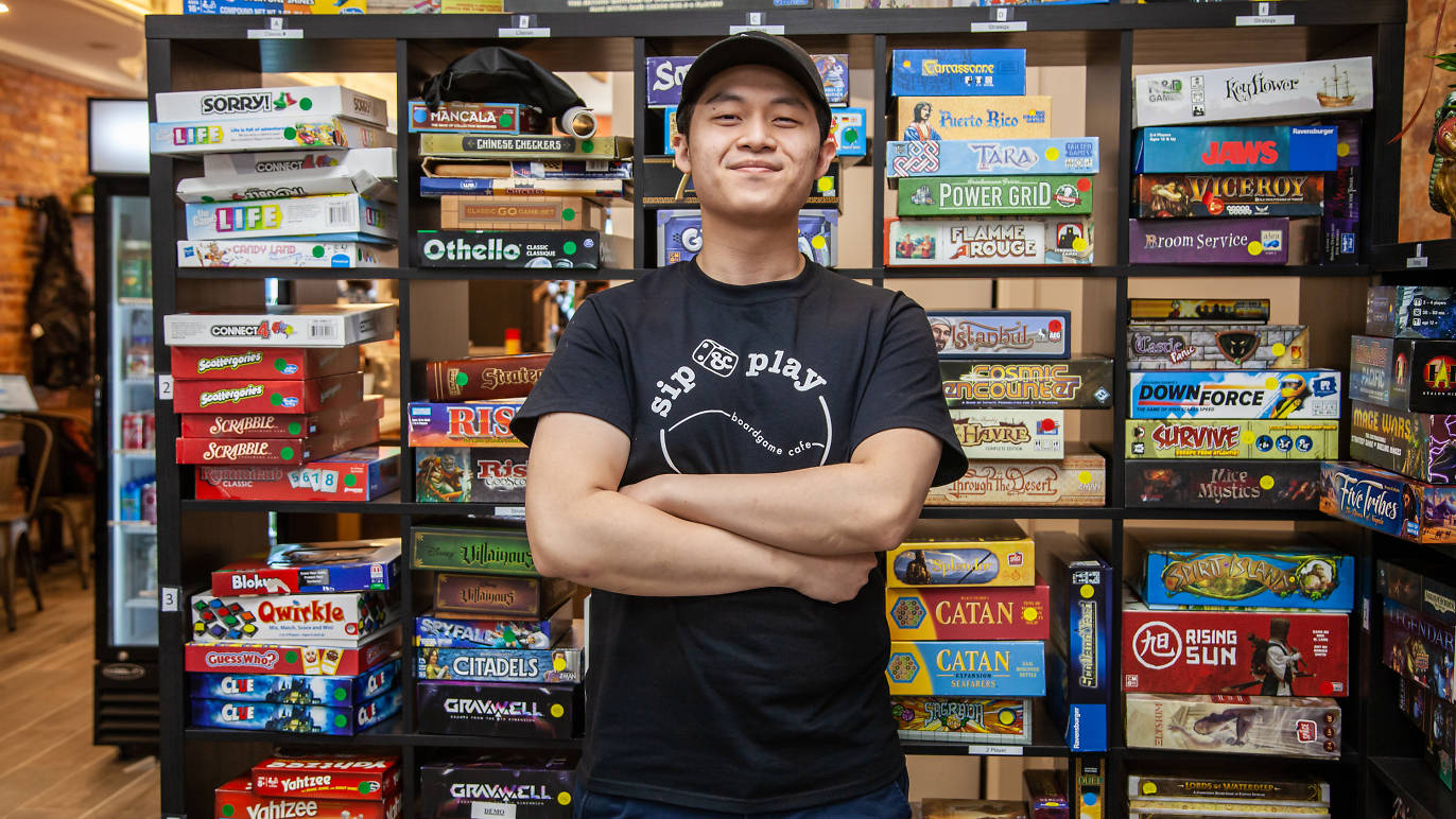 This new board game café in Park Slope has over 200 games