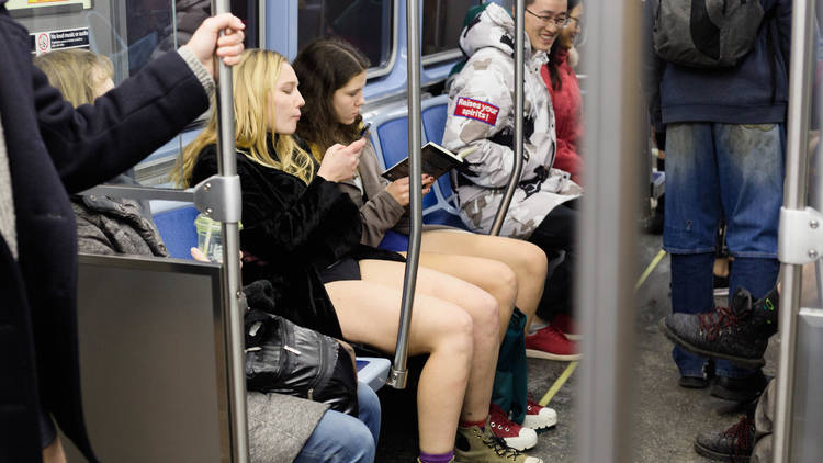 No Pants Subway Ride 2020