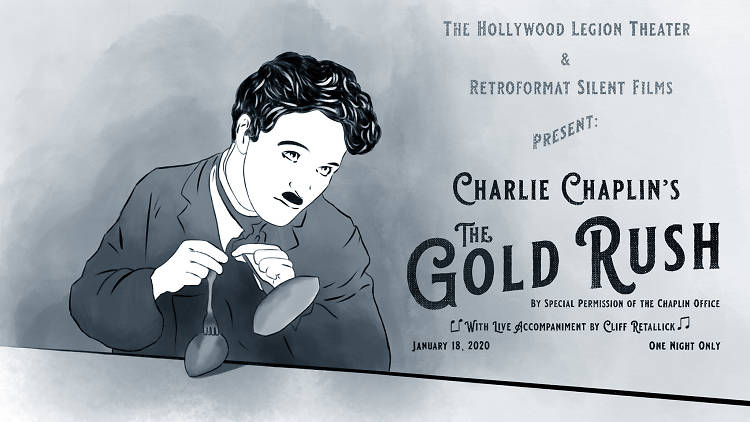 charlie chaplin gold rush poster