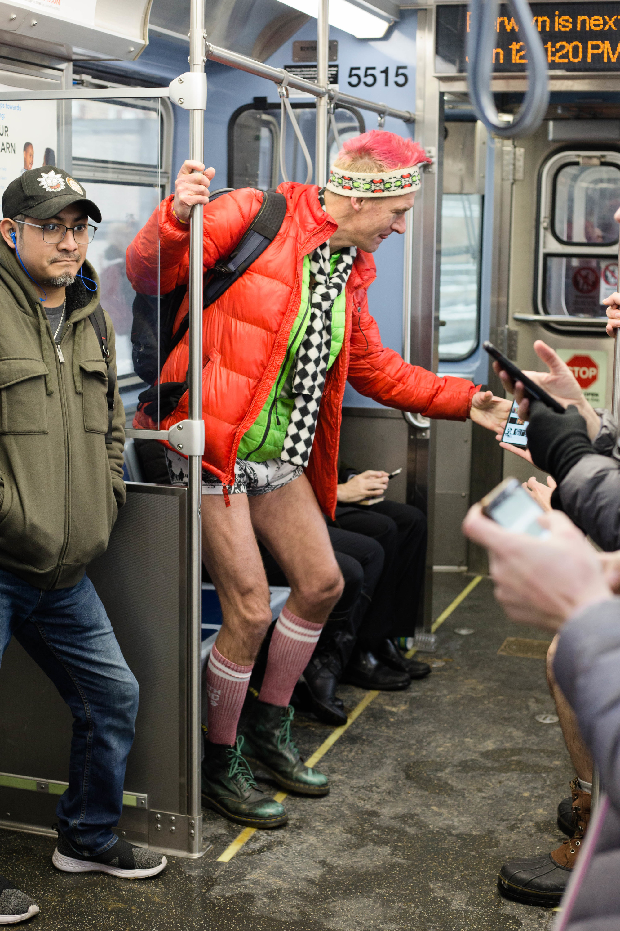 Take a look at photos from Chicago's No Pants Subway Ride 2020