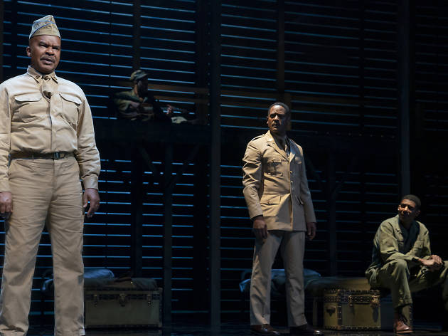 A SOLDIER'S PLAY David Alan Grier, Blair Underwood and Billy Eugene Jones in A SOLDIER'S PLAY