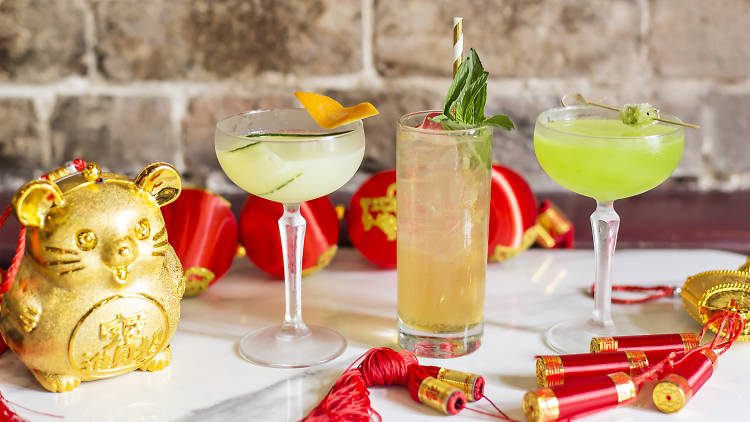 Lunar New Year cocktail specials at the Push