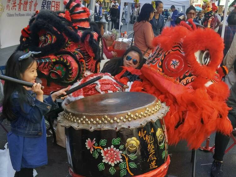 Lunar New Year the New York Chinese Freemasons Athletic Club