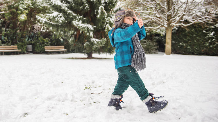 Kid Boots Snow Winter Park