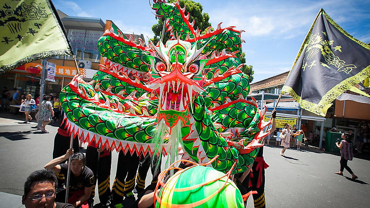 Box Hill Central Lunar New Year celebrations