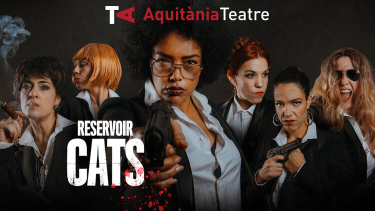 Seis mujeres y un atraco en el Teatre Aquitània