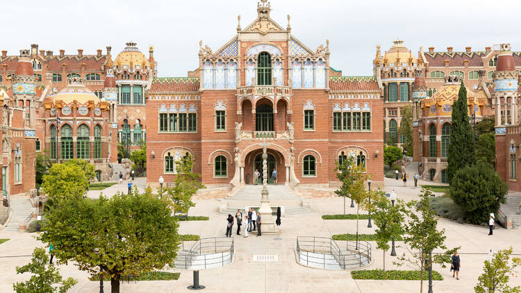 Los rincones más encantadores del Recinte Modernista de Sant Pau