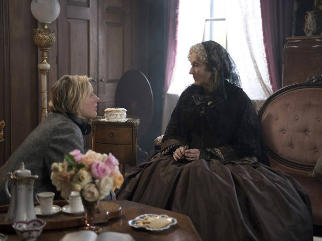 Greta Gerwig on Set of Little Women Greta Gerwig on Set of Little Women