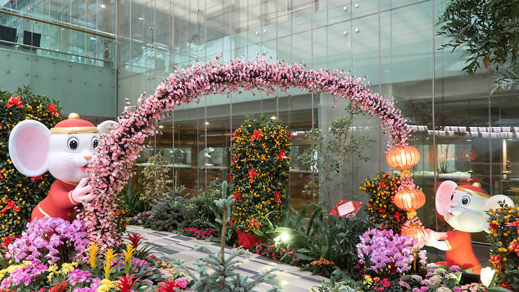 Chinese New Year at Changi Airport