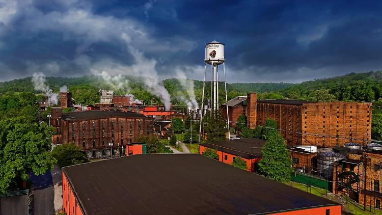 Buffalo Trace Distillery in Frankfort, Kentucky