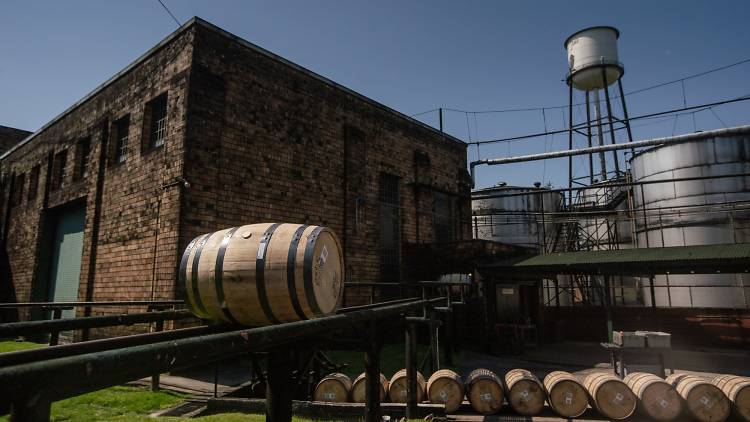Buffalo Trace Distillery in Frankfort, Kentucky