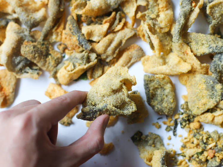 The best salted egg fish skin snacks in Singapore