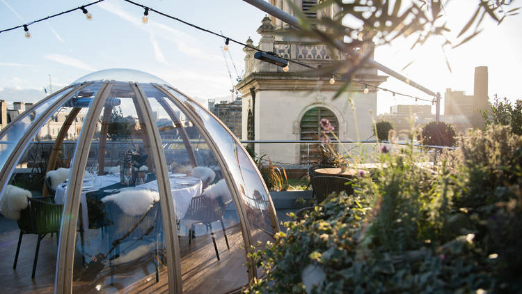 Mercer Roof Terrace Igloos