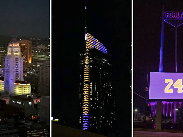 purple and gold kobe