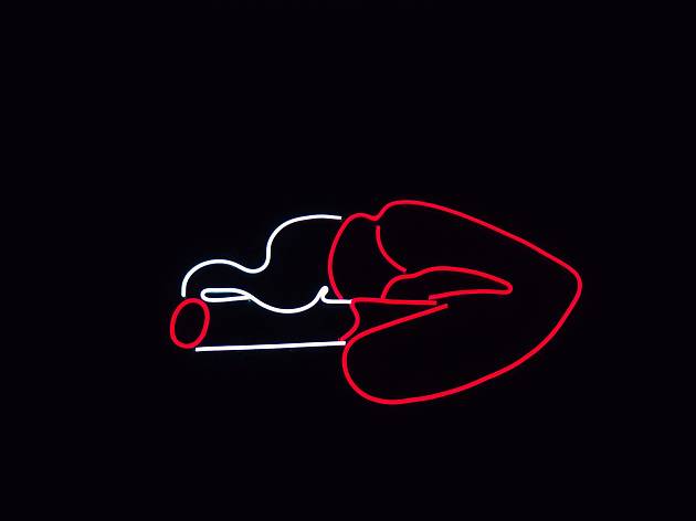 neon labios e cigarro neon labios e cigarro