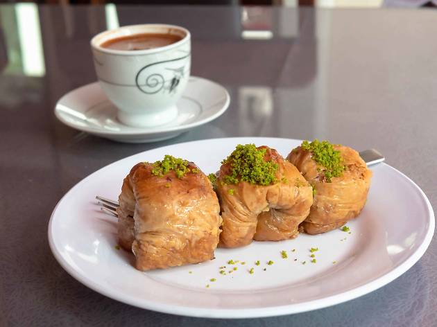Baklava at Ottoman Turkish Restaurant Baklava at Ottoman Turkish Restaurant